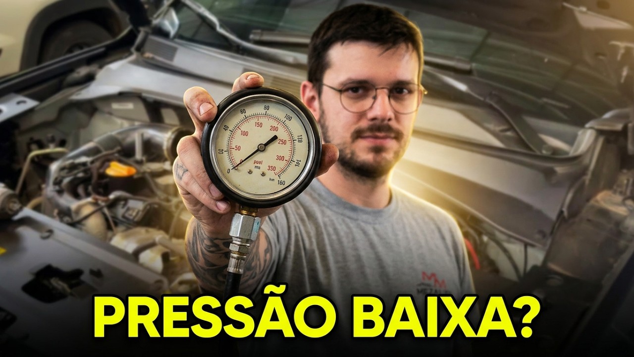 Diagnóstico de baixa pressão de combustível 