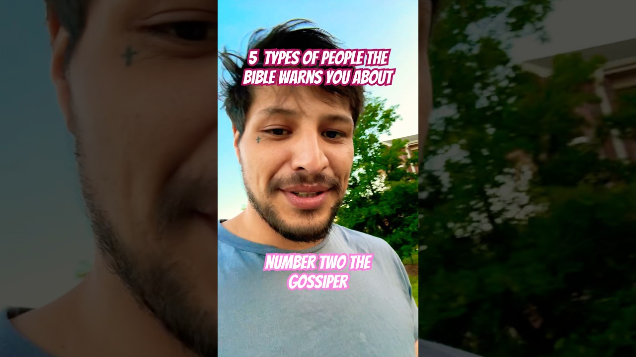 Five types of people the Bible warns you about #christianinspiration #love #bibleverse