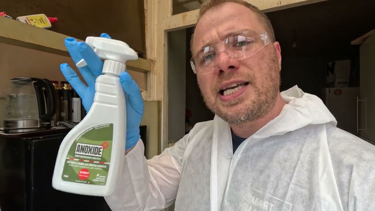Je teste la solution naturelle l'ANOXIDE sur les cafards