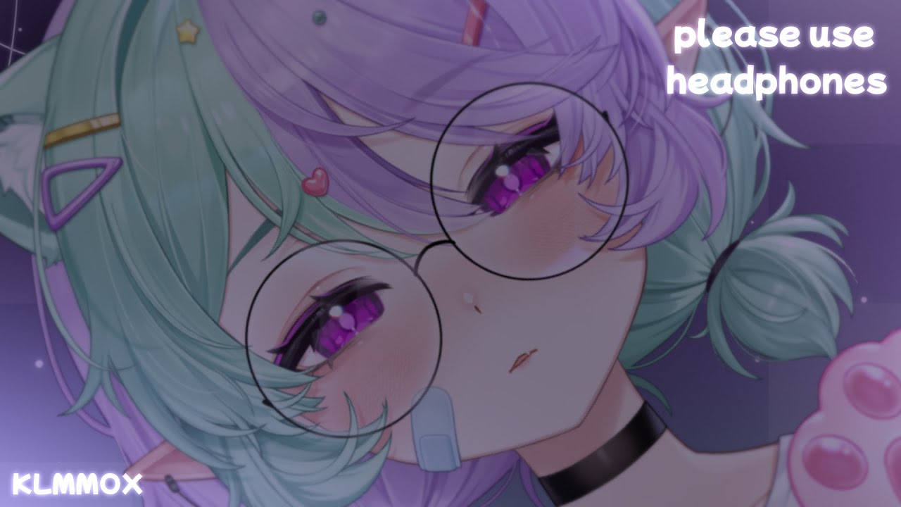 [ASMR] 20 minutes of sweet kisses from a kitty girl ~