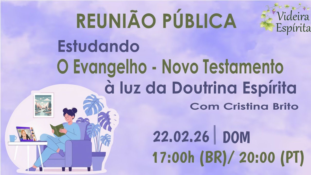 Reunião Pública de Domingo - 22.02.26 - Jo, 15:1-17