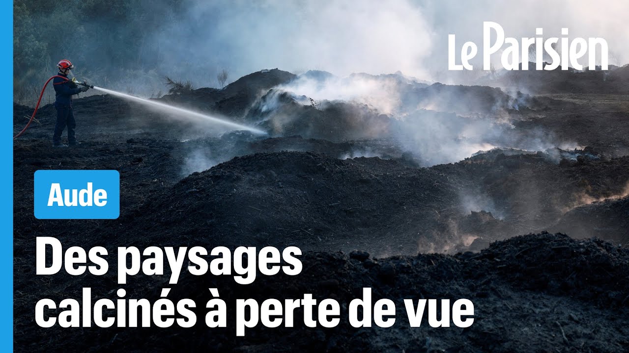 Dans l’Aude, le feu a ravagé 17 000 hectares à une vitesse « hors norme »
