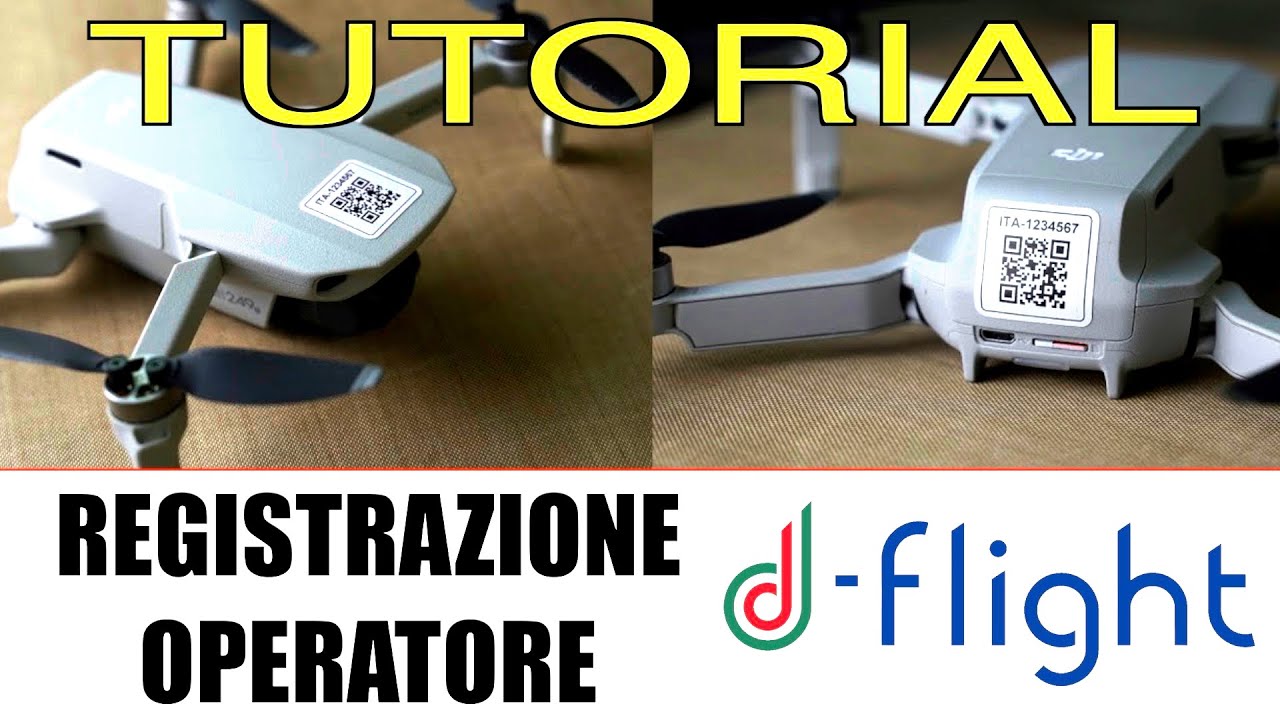 Registrarsi come operatore UAS su d-flight TUTORIAL STEP BY STEP
