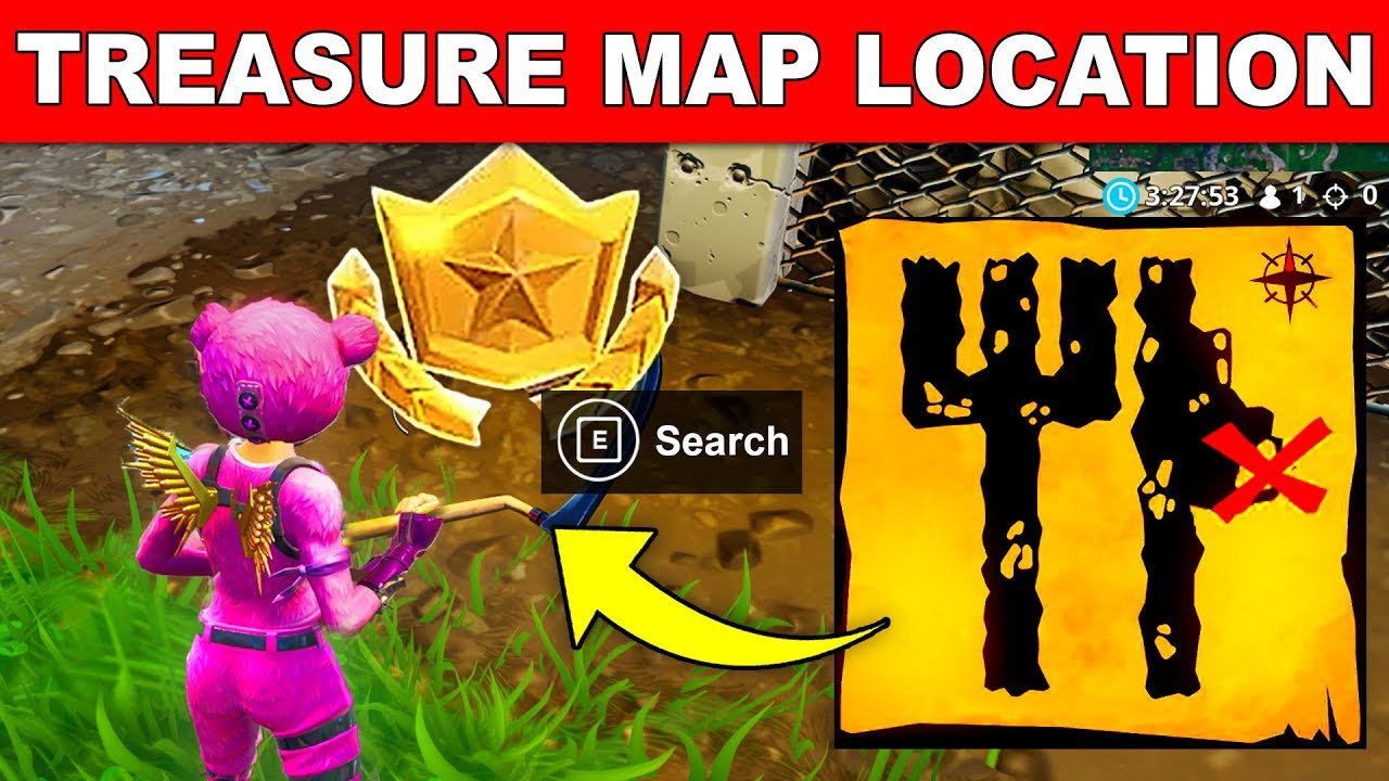 Follow the Treasure Map Signpost in Junk Junction &ndash; LOCATION WEEK 10 CHALLENGES FORTNITE SEASON 8
