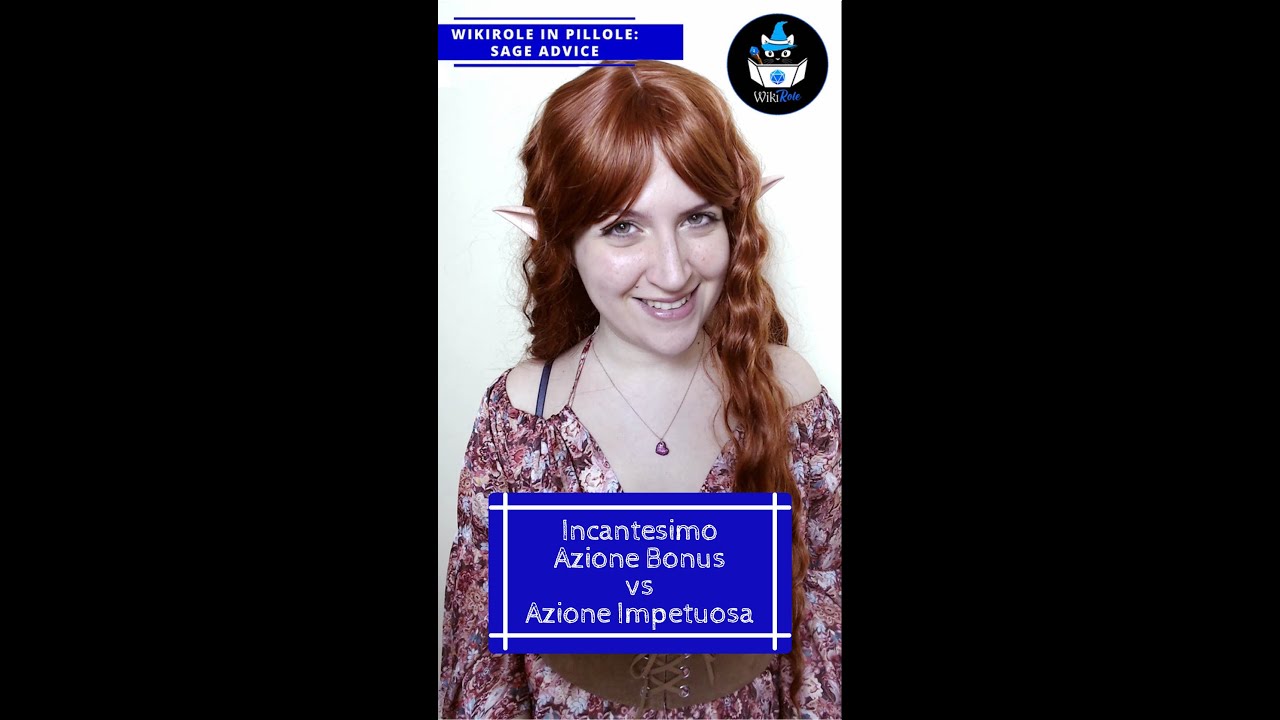 INCANTESIMO AZIONE BONUS vs AZIONE IMPETUOSA | Sage Advice (D&D5e)#shorts