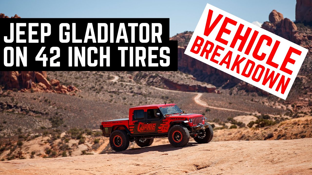 JEEP GLADIATOR ON 42'S COMPLETE BREAKDOWN - RAY'S JEEP BUILD PART 4 | CASEY CURRIE VLOG