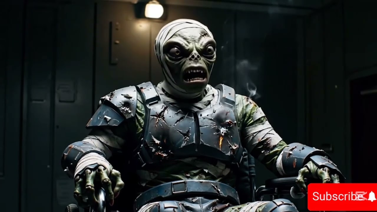 Alien soldier after battle interview