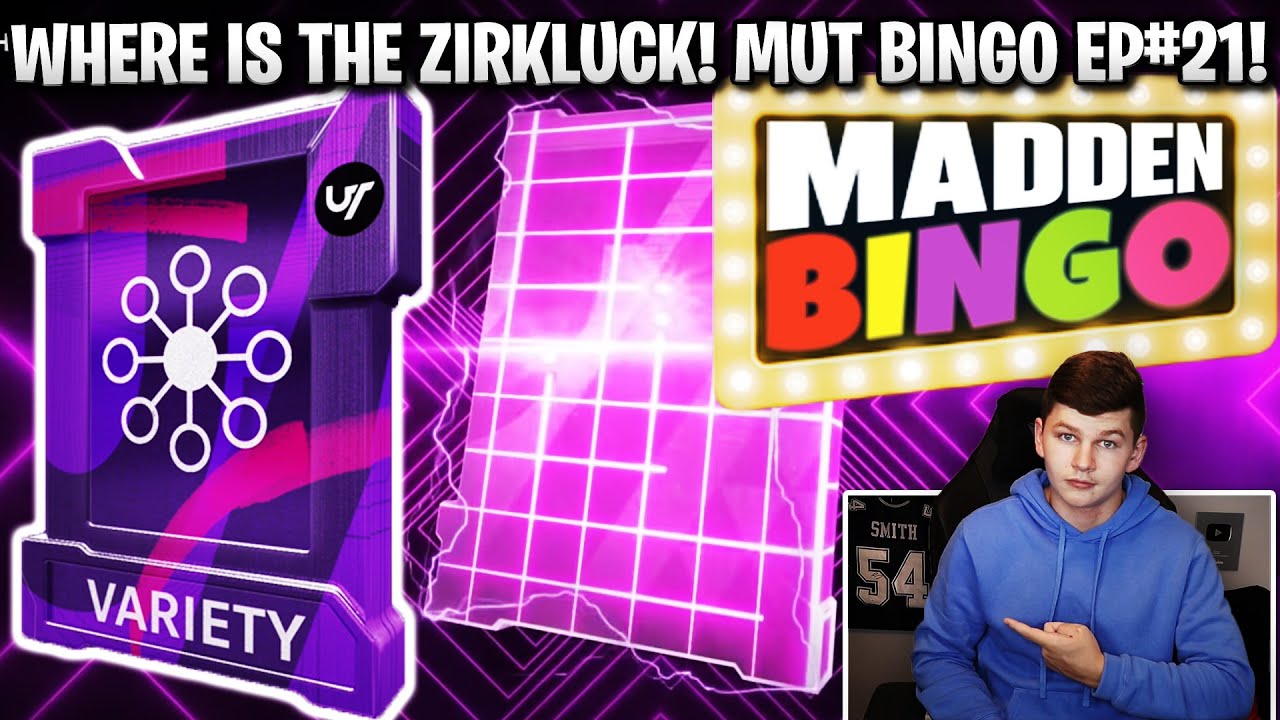 WHERE IS THE ZIRKLUCK! MUT BINGO EPISODE 21 VS ITSDOM! | MADDEN 21 ULTIMATE TEAM