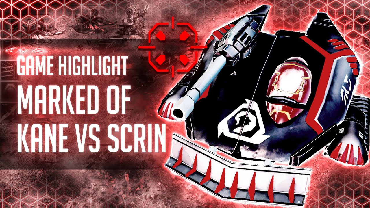 [C&C3: Kane's Wrath] Game Highlight - Marked of Kane vs Scrin!