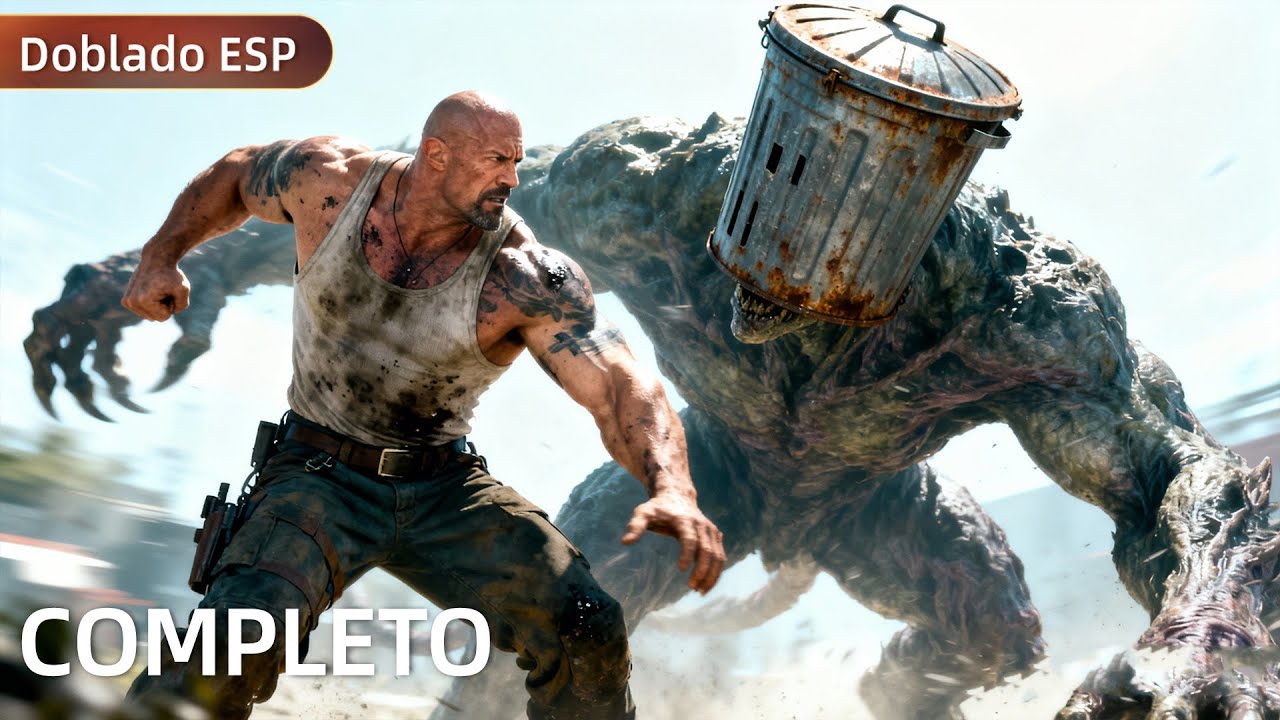 【Doblado al Españo】¡Hombre vs. Bestia! Una Lucha a Muerte contra un Monstruo con Cubo de Metal💥🔥