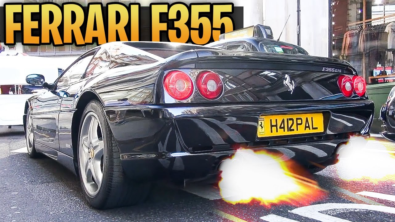 Ferrari F355 Insane Loud Sound Compilation | Exhaust and Acceleration Sound