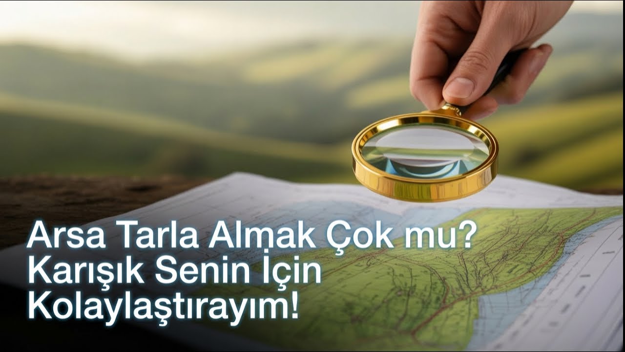 Arsa Tarla Almak Çok Mu Karışık? Senin İçin Kolaylaştırayım!
