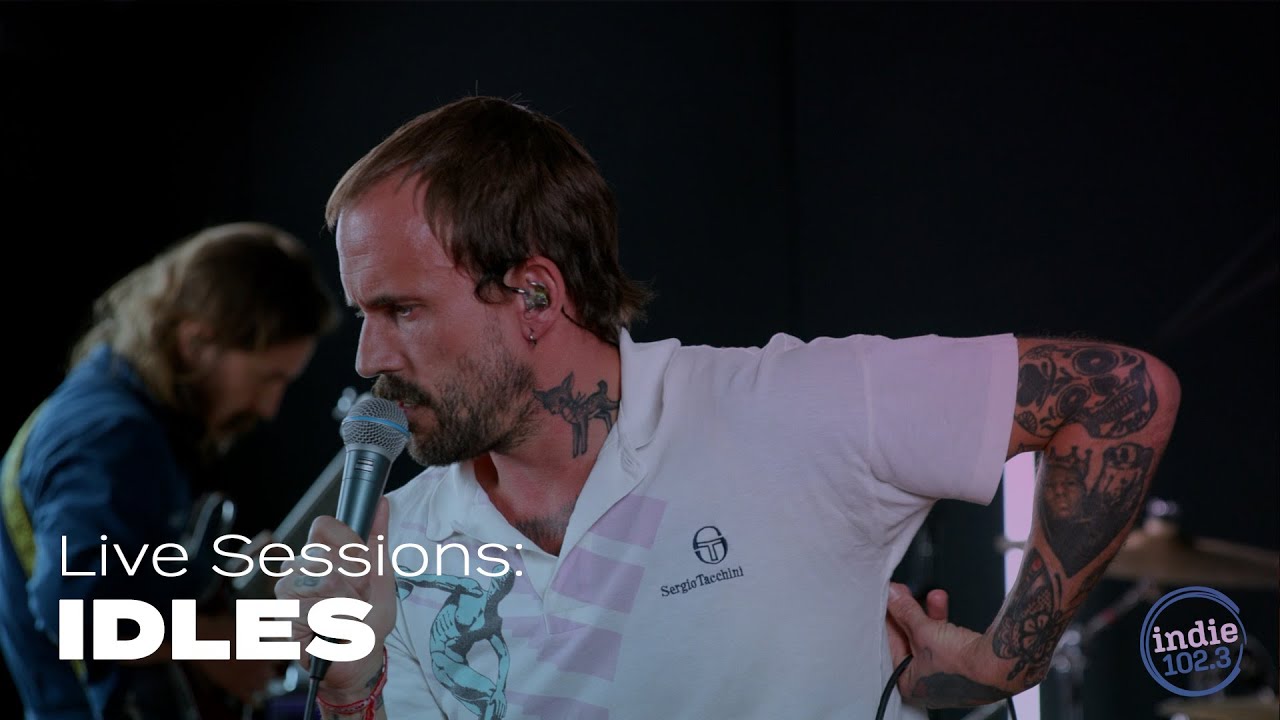 Indie 102.3 Live Sessions with IDLES performing Crawl!
