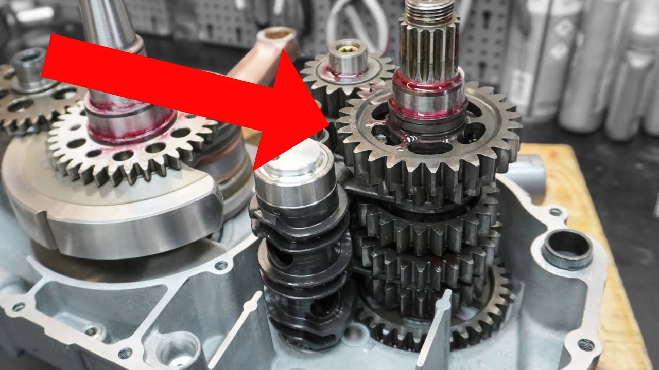 KTM 690 Motor selbst Instandsetzen (Getriebe) Teil 3