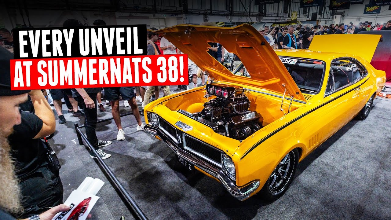 Every Unveil Car at Street Machine Summernats 38!