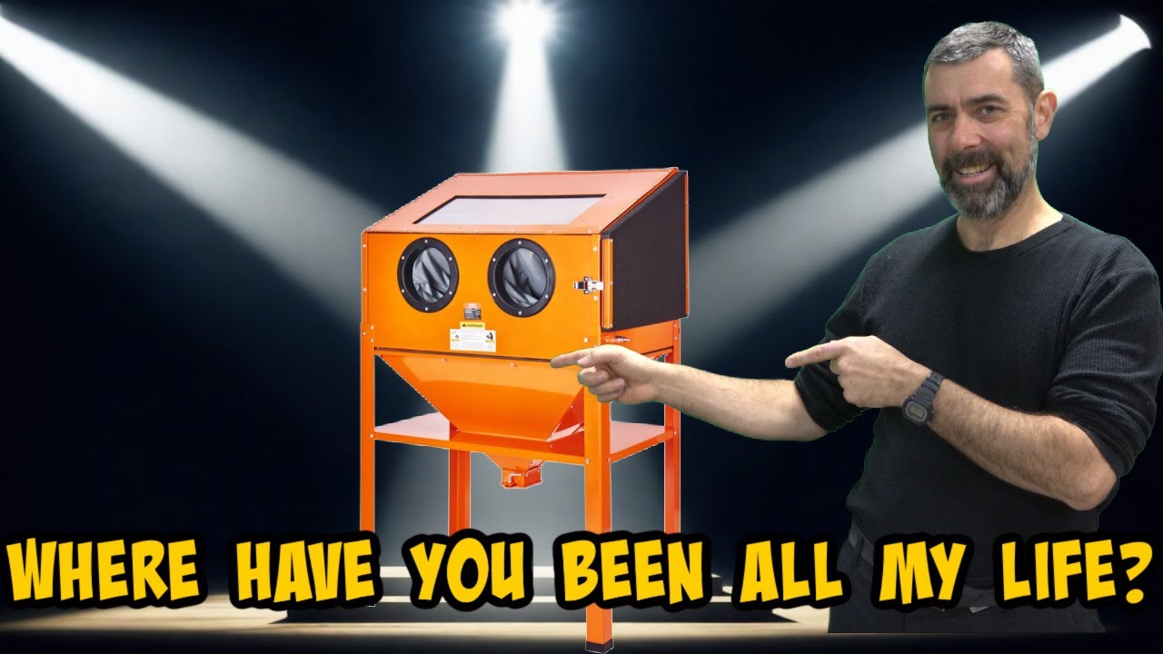 Vevor Sandblasting cabinet. Better than the Harbor Freight model!