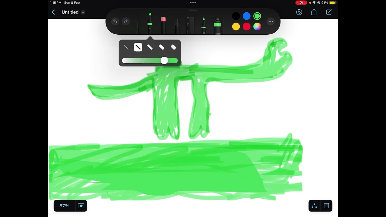 How to draw in Freeform. (iPad)