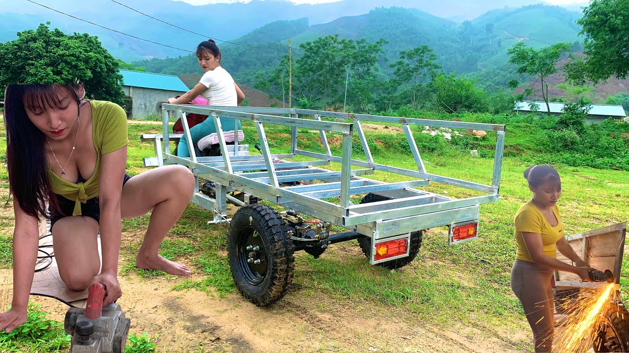 TECHNIQUE FOR INSTALLING THE WHOLE HANDBRAKE FOR 3 WHEEL VEHICLES