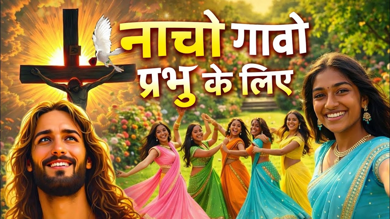 नाचो गाओ प्रभु के लिए ❤️🙏| Worship song | #worshipsong #christiansong #gospelsong 