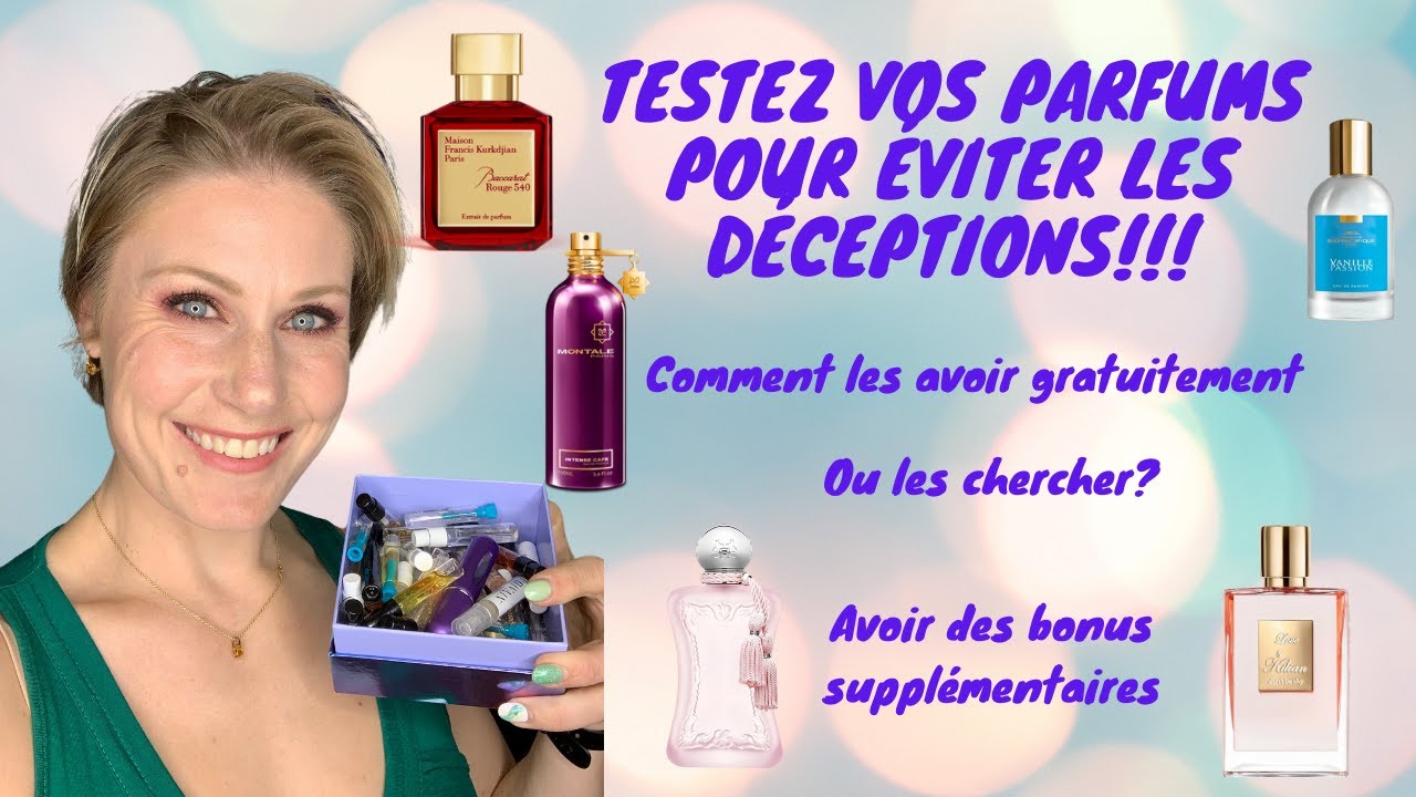TESTEZ VOS PARFUMS DE NICHE GRATUITEMENT 🥳 COMMENT OBTENIR VOS ÉCHANTILLONS GRATUITS 😁