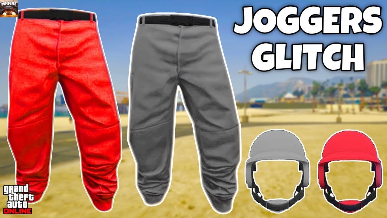 GTA 5 ONLINE HOW TO GET GREY & RED JOGGERS AFTER PATCH 1.72! *SUPER EASY*