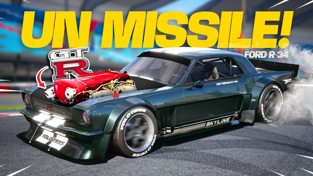 J’ai mis un Moteur de NISSAN dans une MUSTANG! (CarX Street)