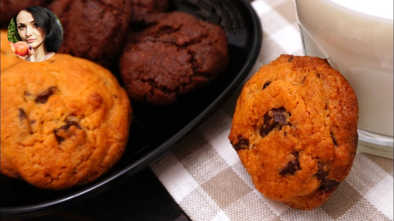 ЗНАМЕНИТОЕ Печенье с Шоколадом 🍪 Простой рецепт  | Кулинарим с Таней