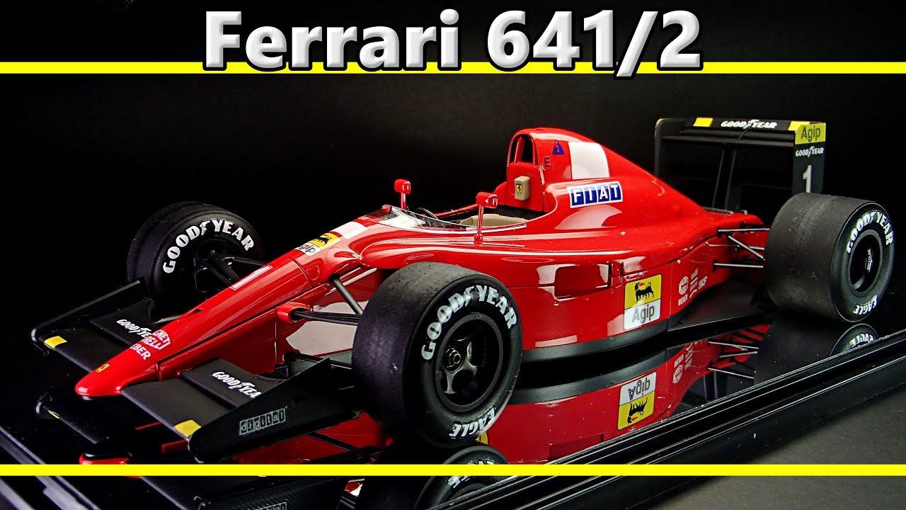 Ferrari 641/2 / Alain Prost / FUJIMI 1/20 Formula1 / Scale Model / full build / F1 / ASMR