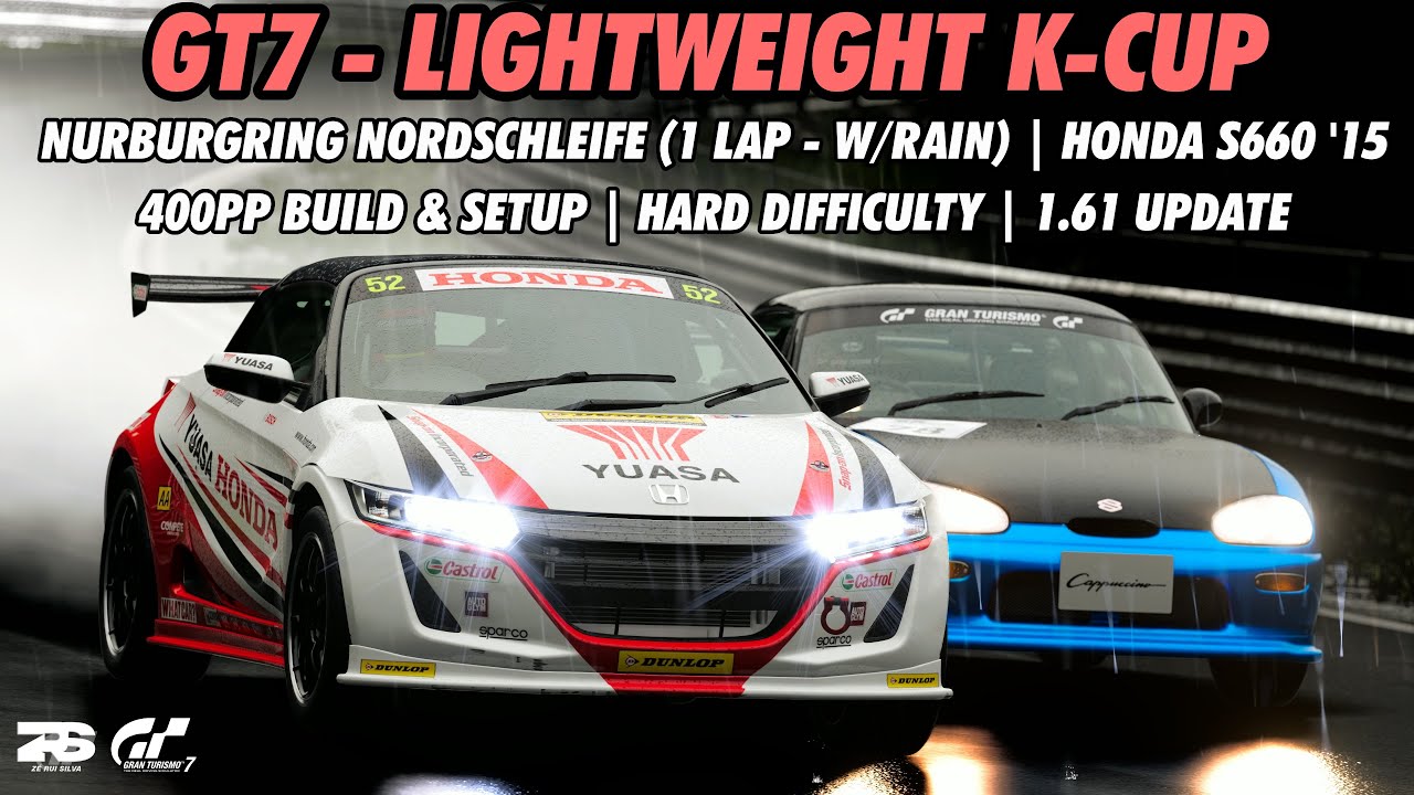Gran Turismo 7 - Lightweight K-Cup (Nurburgring Nordschleife) | Honda S660 '15 (1.61 Update)