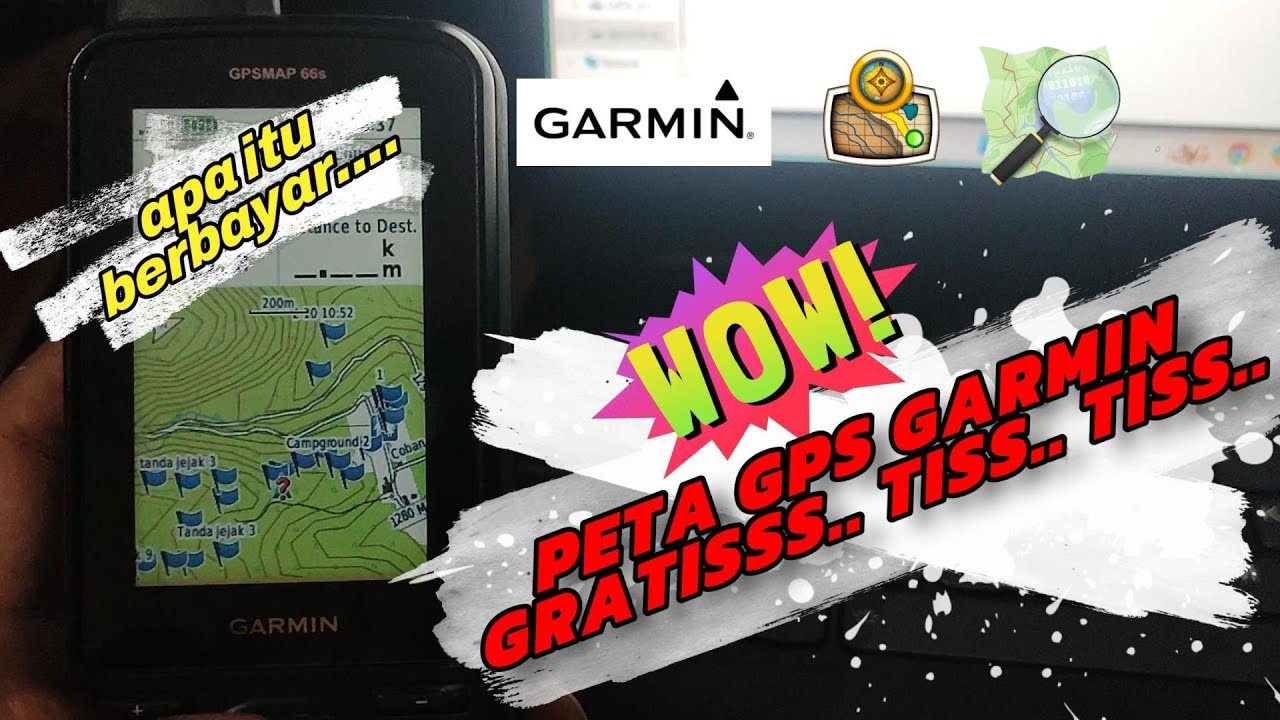 CARA INSTAL PETA OPENTOPOMAP PADA GPS GARMIN DENGAN MAP INSTALL DAN BASECAMP #gpsgarmin #petagps