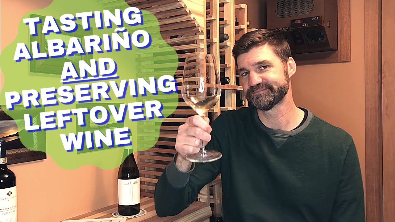 Wine #2 of 52: Spain's Albariño PLUS how to preserve an unfinished bottle of wine.