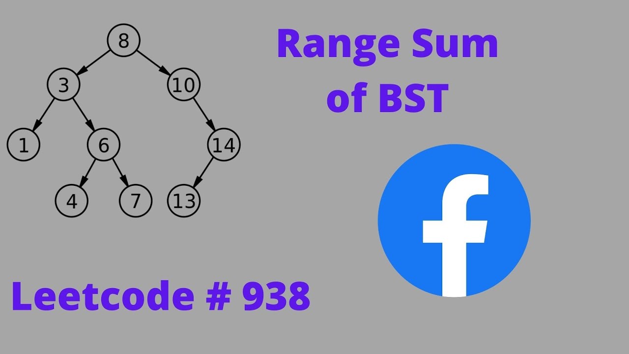 RANGE SUM OF A BST | PYTHON SOLUTION | LEETCODE 938