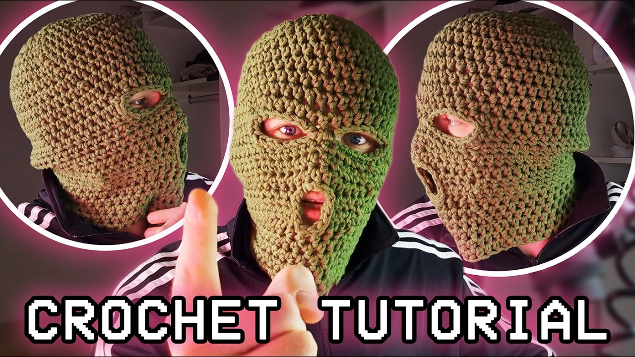 Easy Balaclava Crochet Tutorial | ANY YARN WEIGHT | ANY HEAD SIZE!