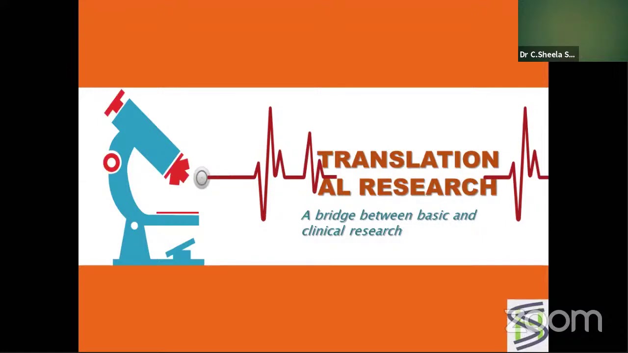 Webinar on 'Translational research  From Bench to Bedside'