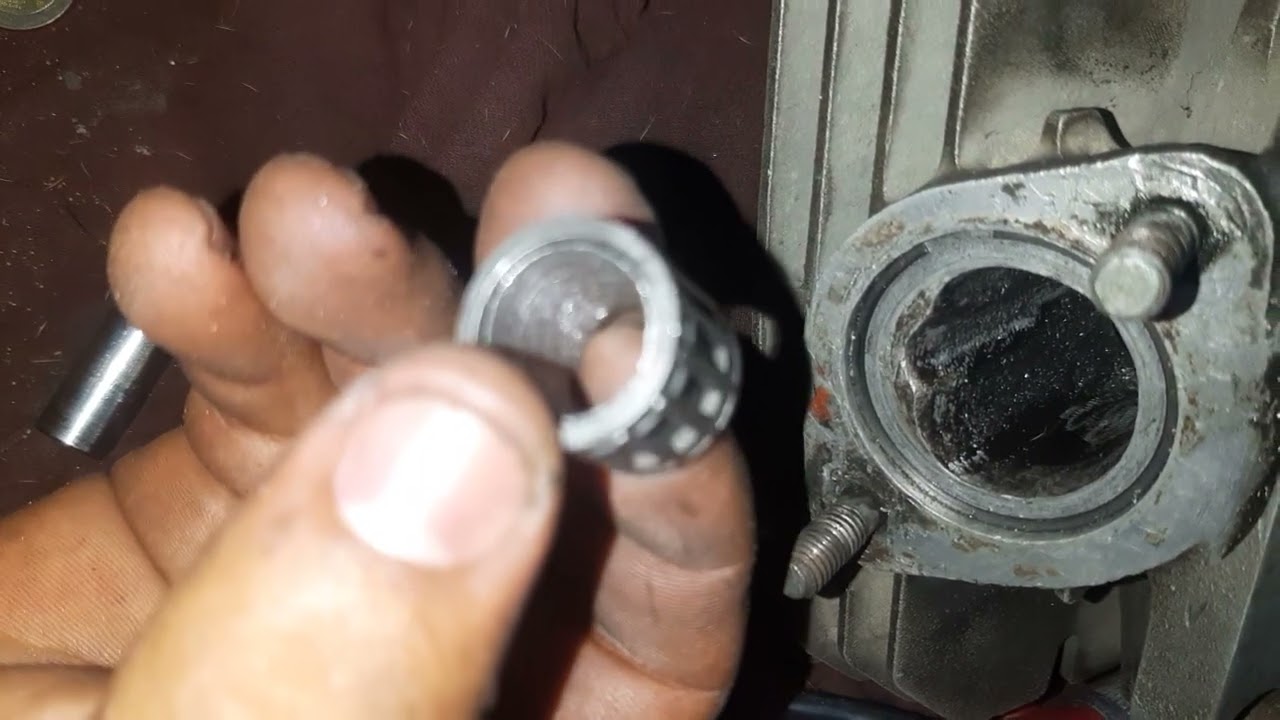 instalar o poner piston rx 115 a  una yamaha  rx 100 o 115 con biela de dt 125