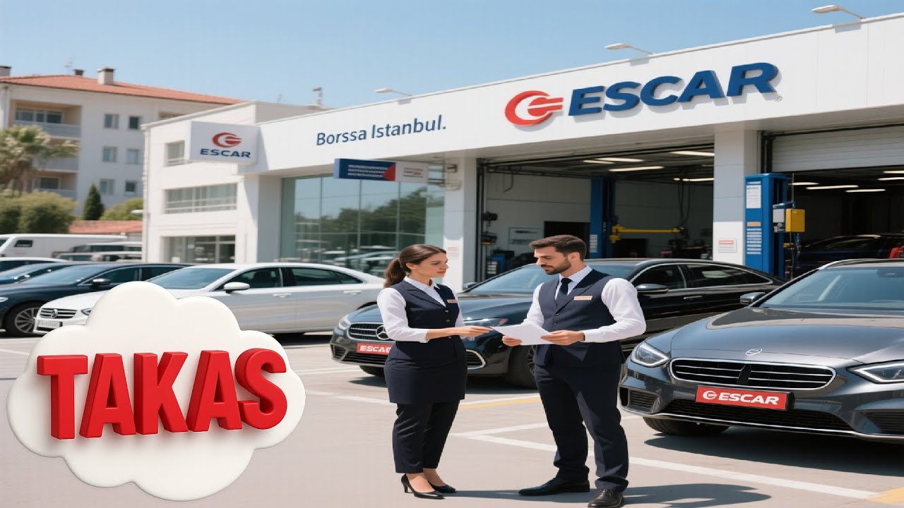 ESCAR - Escar Filo hissesinin 2025 Sonu takas animasyonu