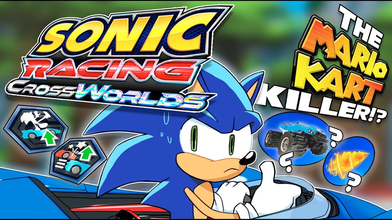 Я играл в Sonic Racing CrossWorlds и это...