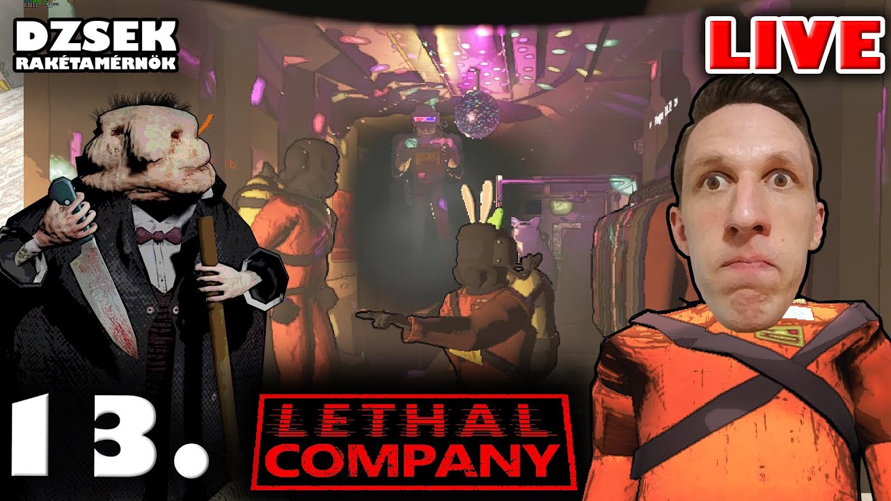 🔴 Lethal Company - 13. R&eacute;sz - &Uacute;j p&aacute;lya, &uacute;j Sz&ouml;rnyek!