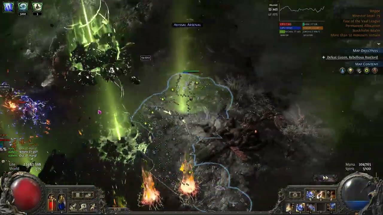 abyss farm for omen of light  - poe2 v0.4 13 jan 2026