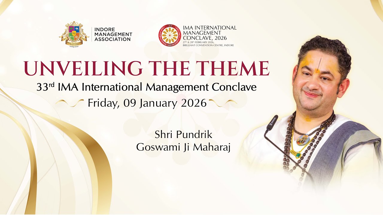 Theme Reveal of the 33rd IMA International Management Conclave 2026