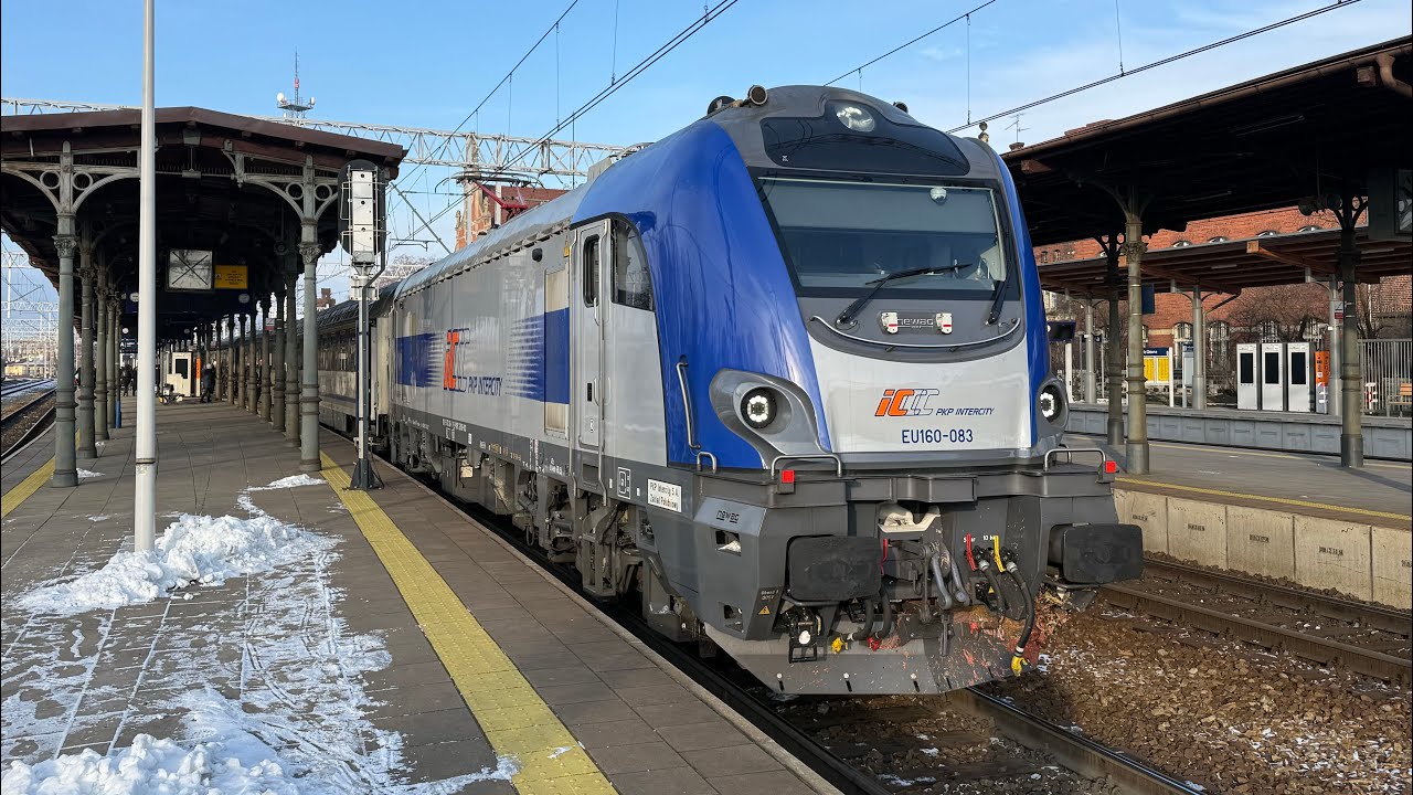 Pociągi pasażerskie w Opolu/Passenger trains at Opole Główne - 10/1/26