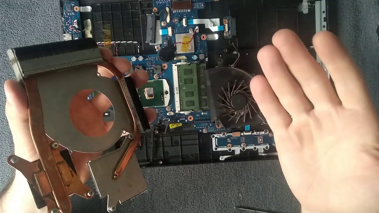 Super aquecimento e Limpeza Samsung Rf511   #52