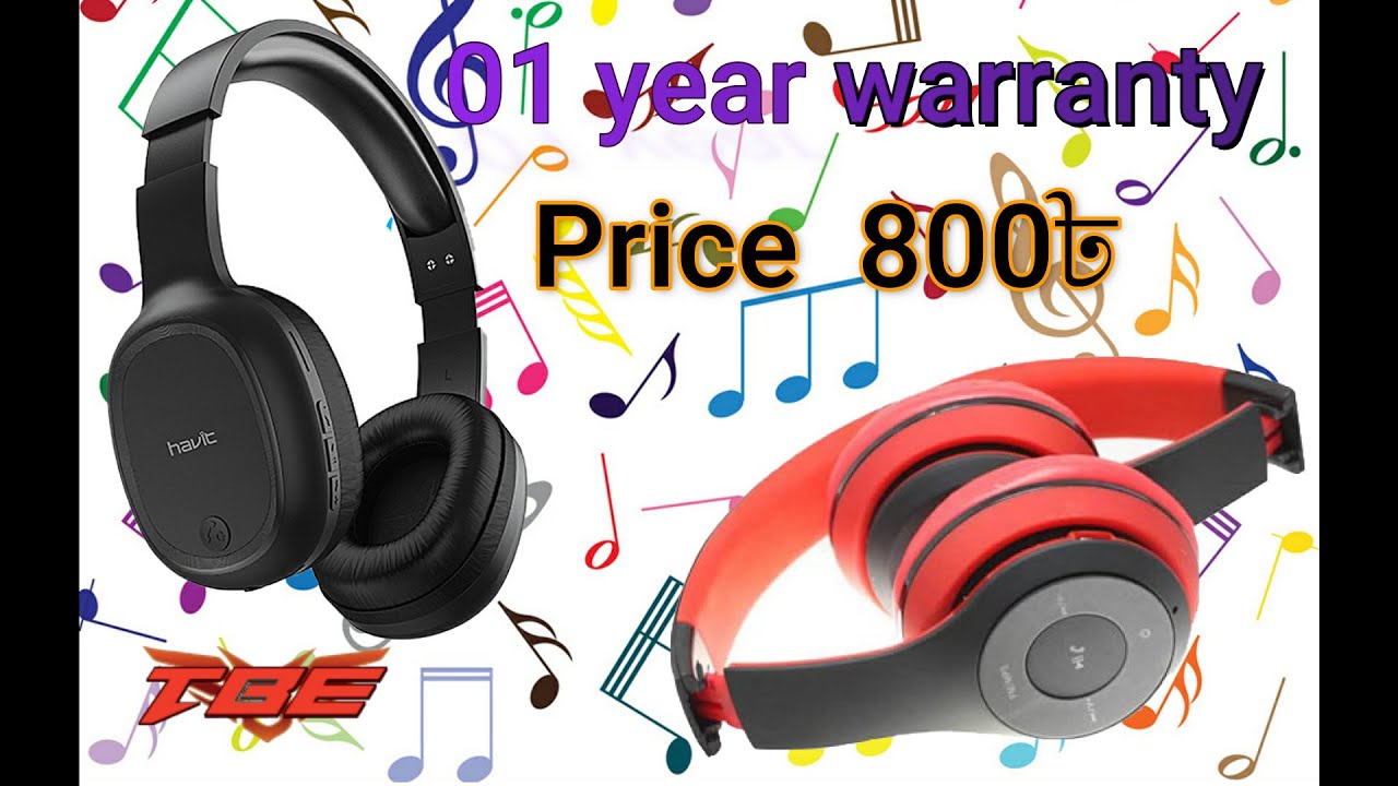 Havit H2590BT  HV-H2575BT 800 up1k+  Multi-Function Bluetooth Headphone Wirelessকম টাকায় বেস্ট