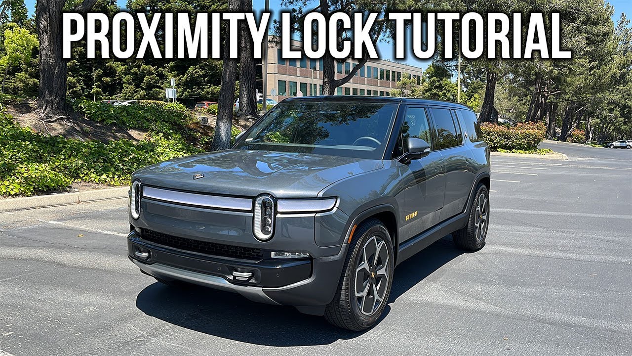 Руководство по бесконтактной блокировке Rivian (использование телефона в качестве ключа PAAK для ...