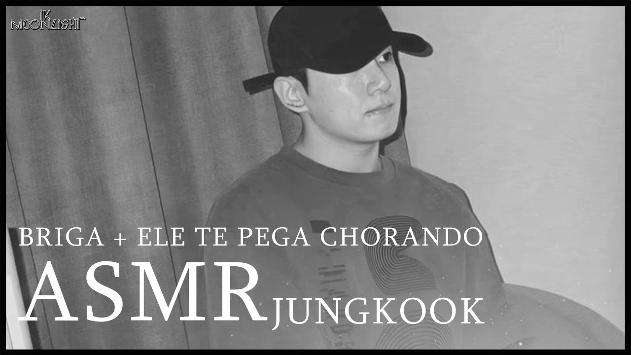ASMR JUNGKOOK | vocês brigam mas ele te pega chorando...