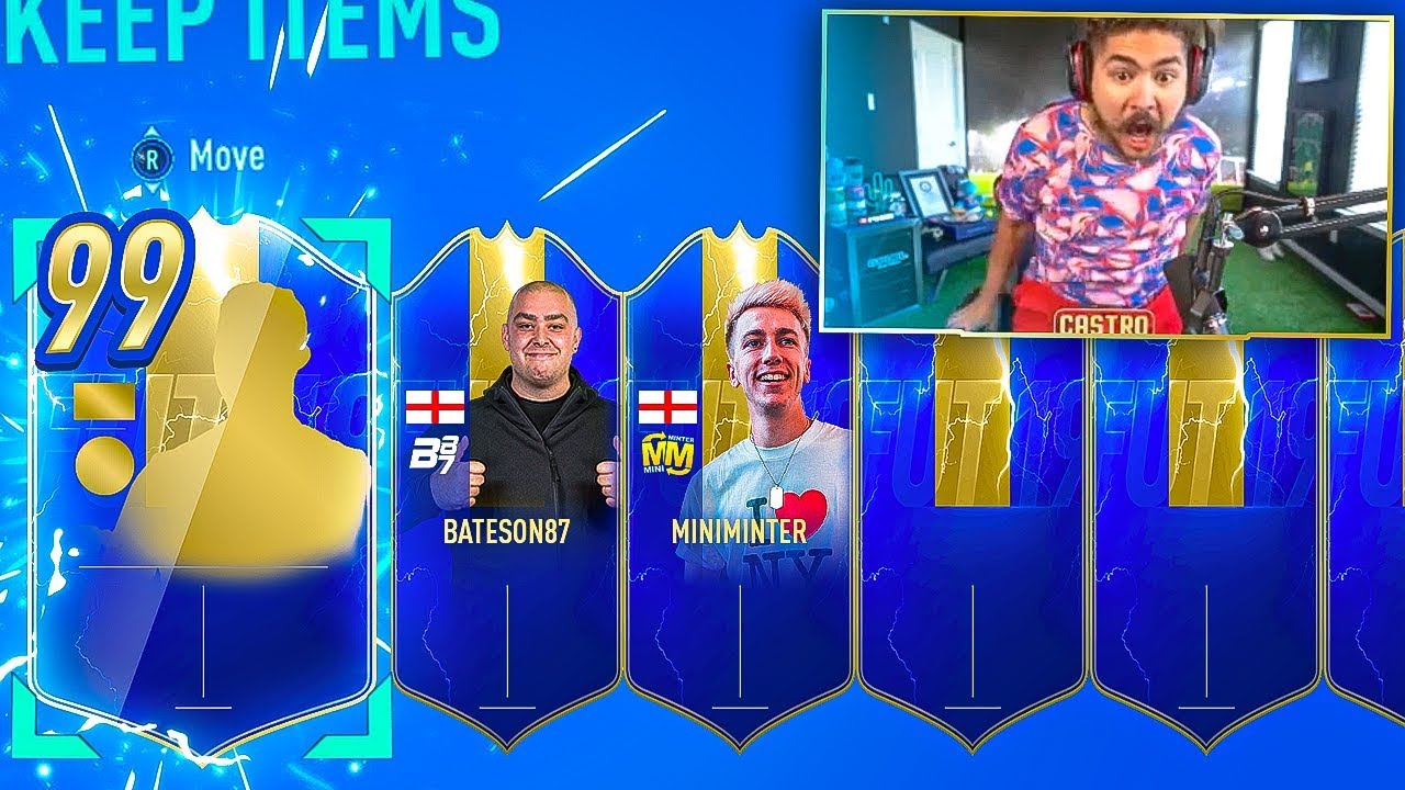 OMG I PACKED 3 ULTIMATE TOTS!! PACK CHALLENGE VS MINIMINTER!! FIFA 19
