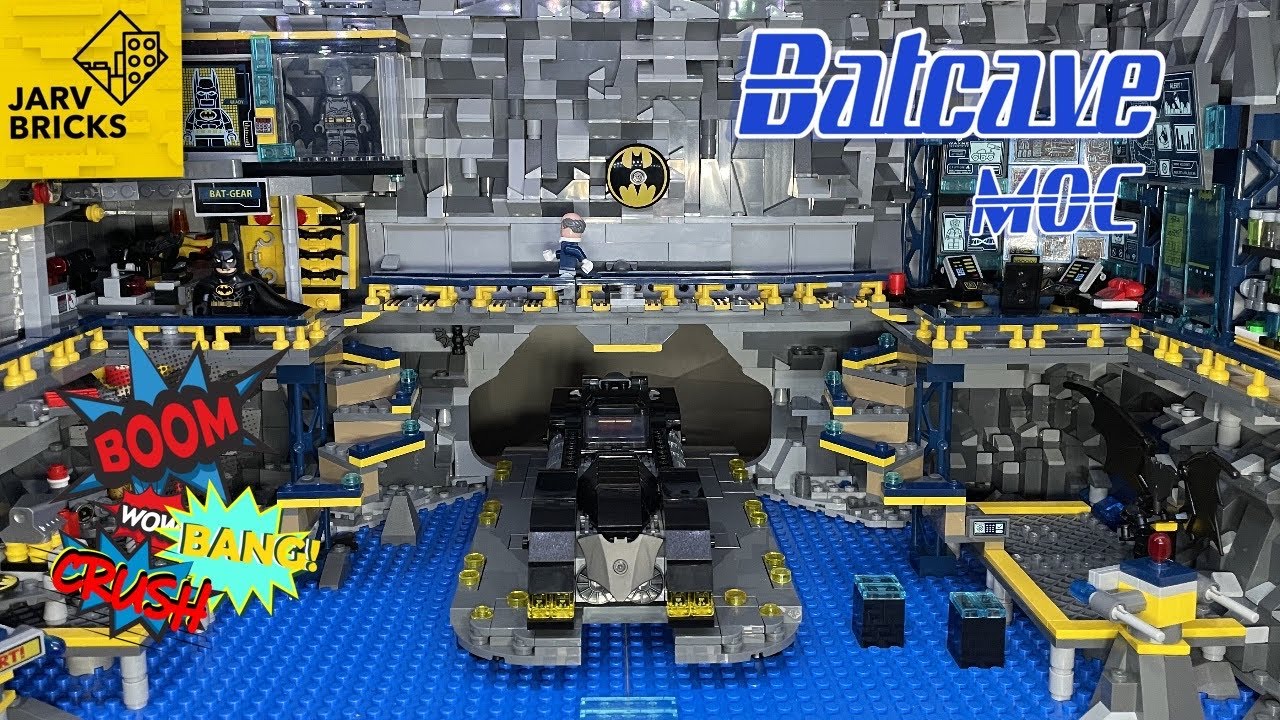 LEGO City Batcave MOC
