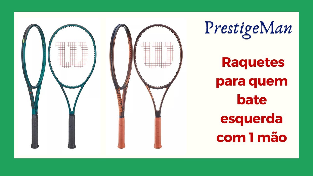 Raquetes para Backhand de 1 mão