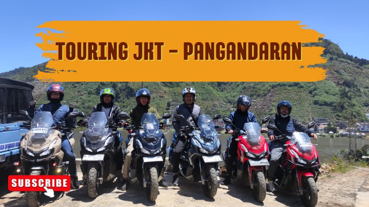 Ep.1 TOURING PANJANG KE PANTAI PANGANDARAN SURGA TERSEMBUNYI Di JAWA BARAT!🏍️ JAKARTA - PANGANDARAN