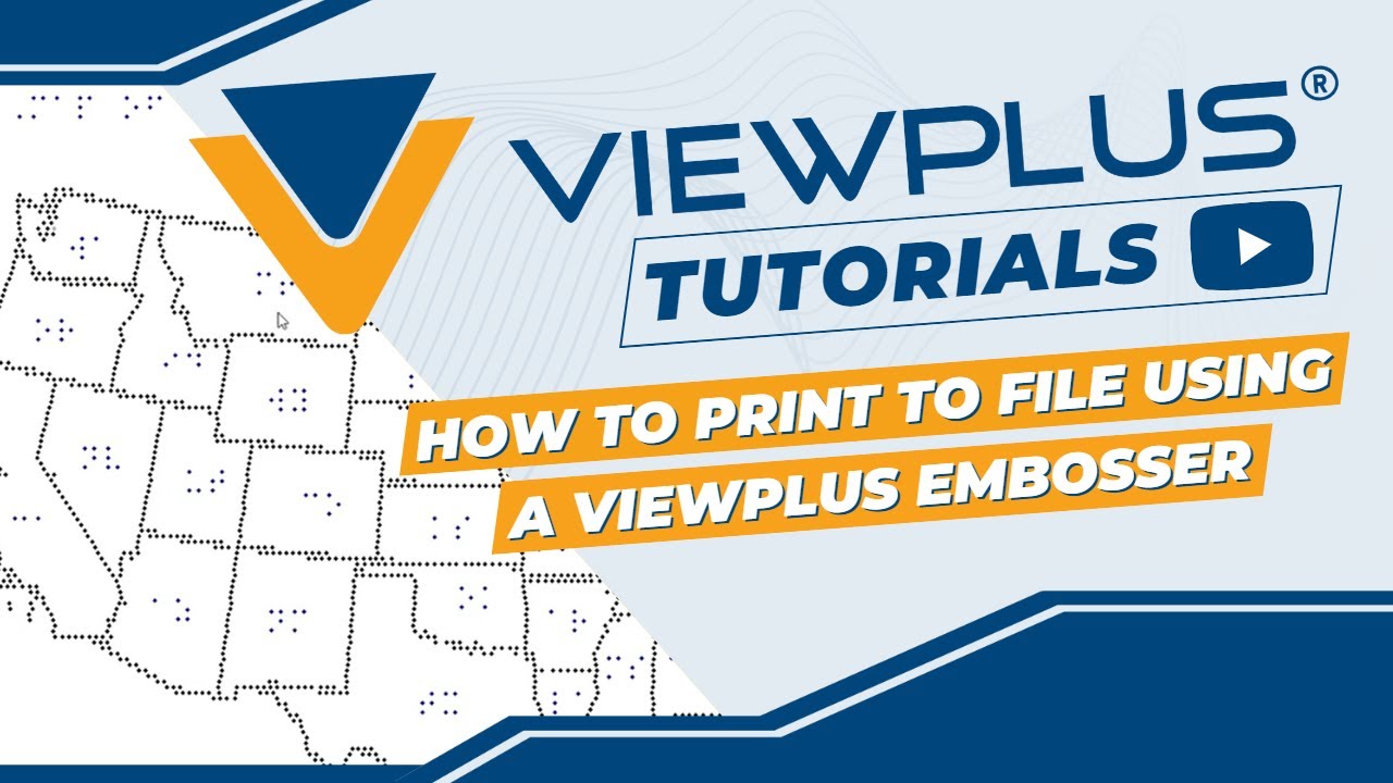 How to Print to File using a ViewPlus Embosser
